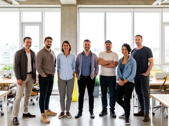 Veresen team in the Hockley office